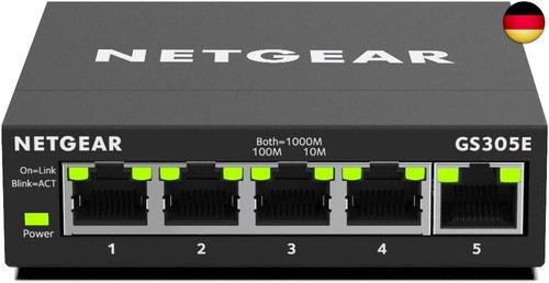 Netgear gs305e managed - netgear,