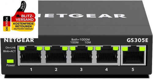 Netgear gs305e managed switch - gs305e,
