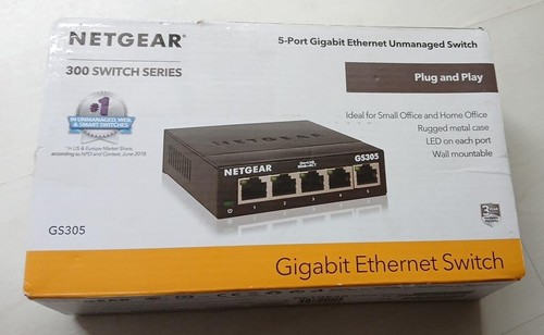 Netgear gs305 port gigabit - netgear,