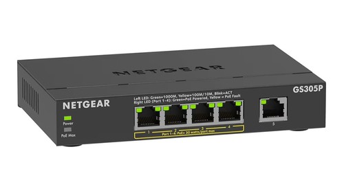 Netgear poe switch - switch, 5