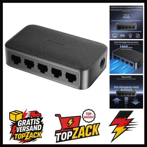 Port gigabit ethernet switch - gigabit,