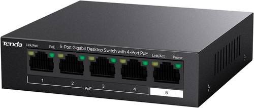Tenda poe switch port - tenda, 5-port
