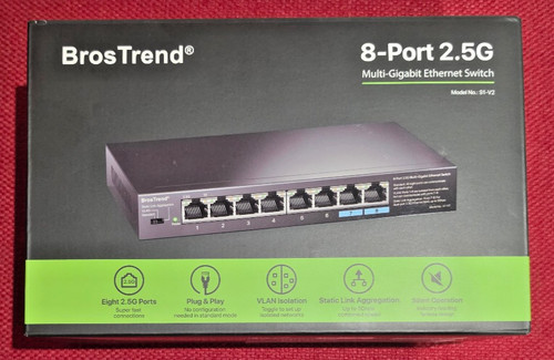 Brostrend gigabit netzwerk - 2.5-gigabit,