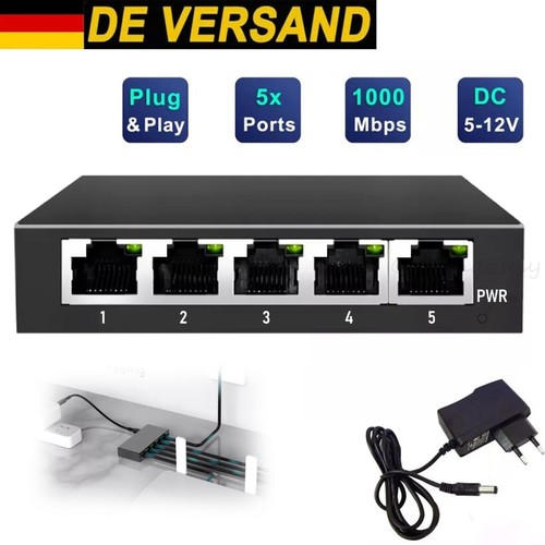 Port gigabit desktop - 5,