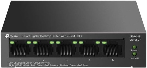 Link ls105gp port poe - tp-link, 5-port