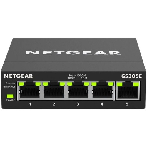 Netgear gs305e lan - gs305e, 5