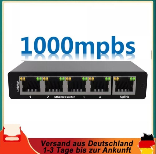 Port gigabit desktop - 5-port,