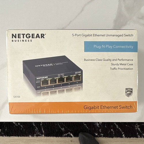 Netgear gs105 gs105ge - gs105ge, 5-port