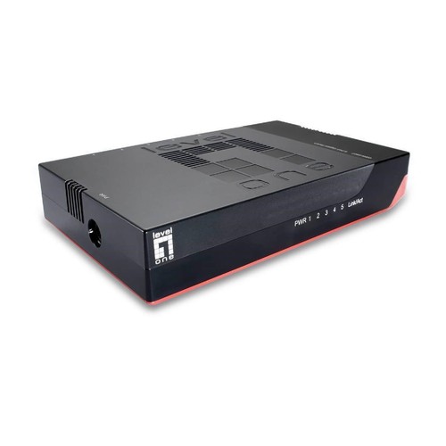 Levelone port gigabit - levelone, 5-port