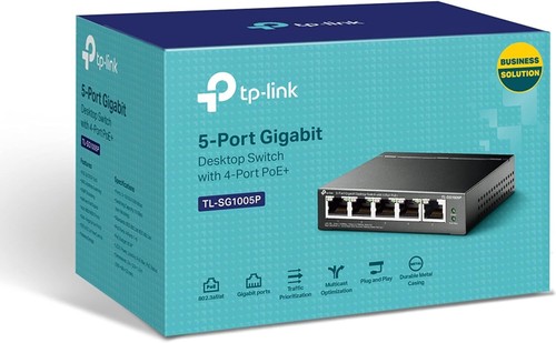 Link sg1005p gigabit - gigabit, poe