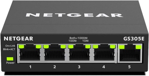 Netgear gs305e managed switch - netgear,