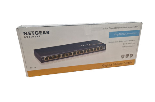 Netgear gs116 port gigabit - netgear,