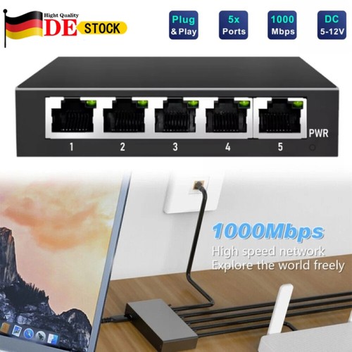 Port gigabit desktop - 5-port,