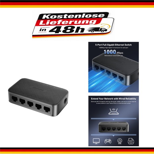 Benfei port gigabit ethernet - 5-port,