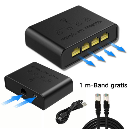 Gigabit netzwerk switch port - switch, 5