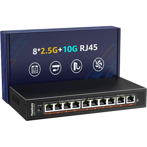 Port ethernet switch - 10-port,