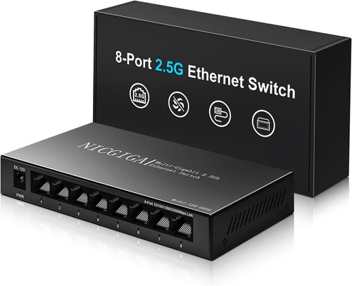 Port 5gb unmanaged - 8,