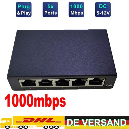 Port gigabit desktop - 5-port,