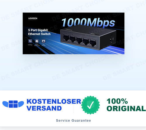 Ugreen lan switch port - lan, 5-port