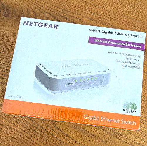 Netgear gs605 gigabit ethernet - gs605,
